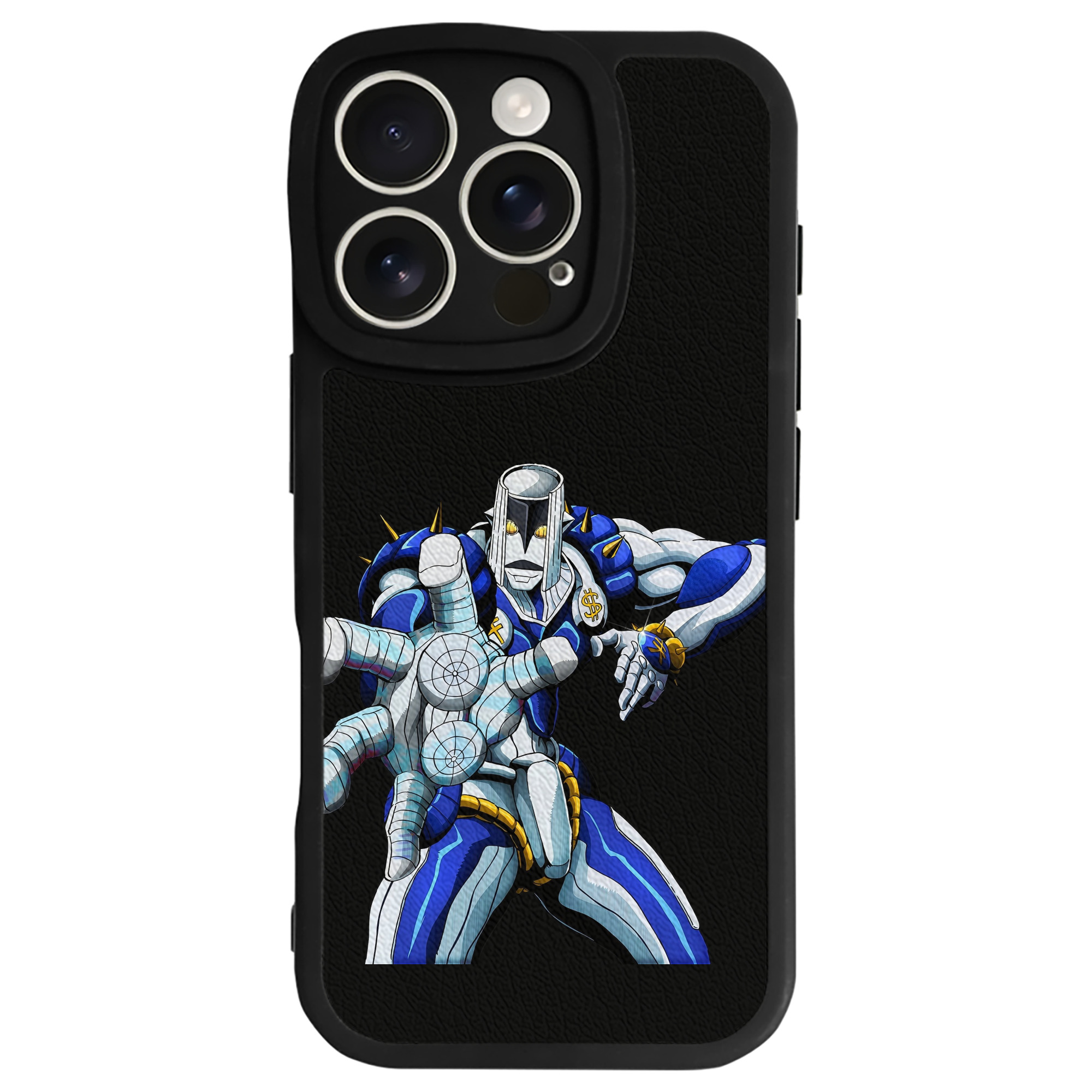 （画像用） ジョジョの奇妙な冒険 虹村億泰 にじむら おくやす JoJo's Bizarre Adventure Nijimura Okuyasu 【iPhone 16シリーズ対応】シリコンスマホケース（レザー調） 材質：シリコン